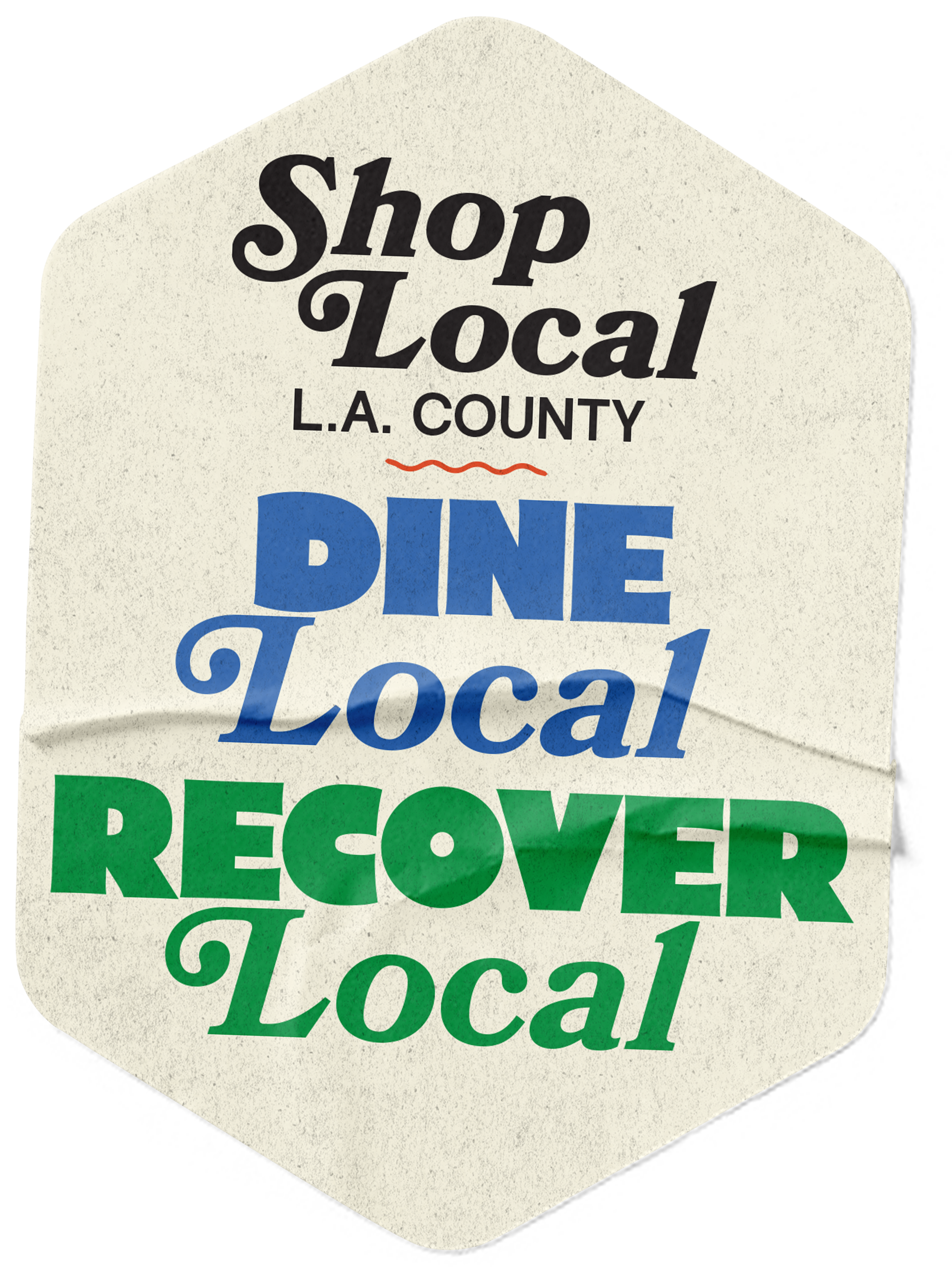 Shop Local LA County Card